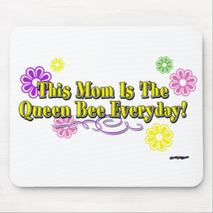 This Mum Is The Queen Bee Everyday Type Mouse Mat