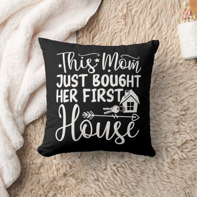 This Mum Just Bought Her First House Funny Mum  Cushion (Blanket)