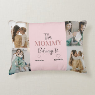 This Mummy Belongs To – Personalised Accent Pillow