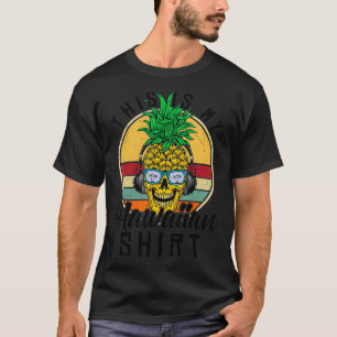 This My Hawaiian Men Boy Pineapple Luau Party Hawa T-Shirt