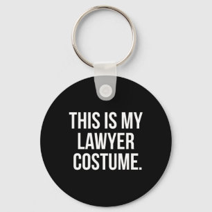 This my Lawyer Costume funny halloween shirt gift Key Ring