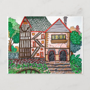 THIS OLD HOUSE POSTCARD