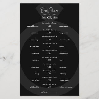 This or That - Giving Away Wedding Secrets