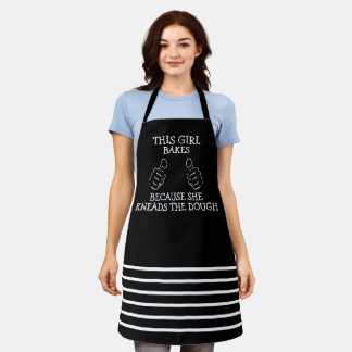 This Person Bakes Because They Knead The Dough Apron