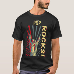 This Pop Rocks Vintage Retro Concert 70s 80s Funny T-Shirt
