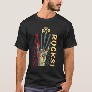 This Pop Rocks Vintage Retro Concert 70S 80S Funny T-Shirt