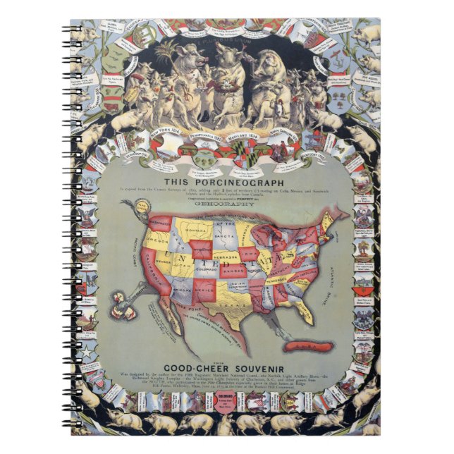 THIS PORCINEOGRAPH, c1876 Notebook (Front)