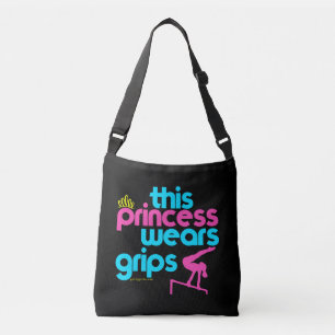 This Princess Wears Grips Gymnastics - Golly Girls Crossbody Bag