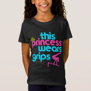This Princess Wears Grips Gymnastics - Golly Girls T-Shirt