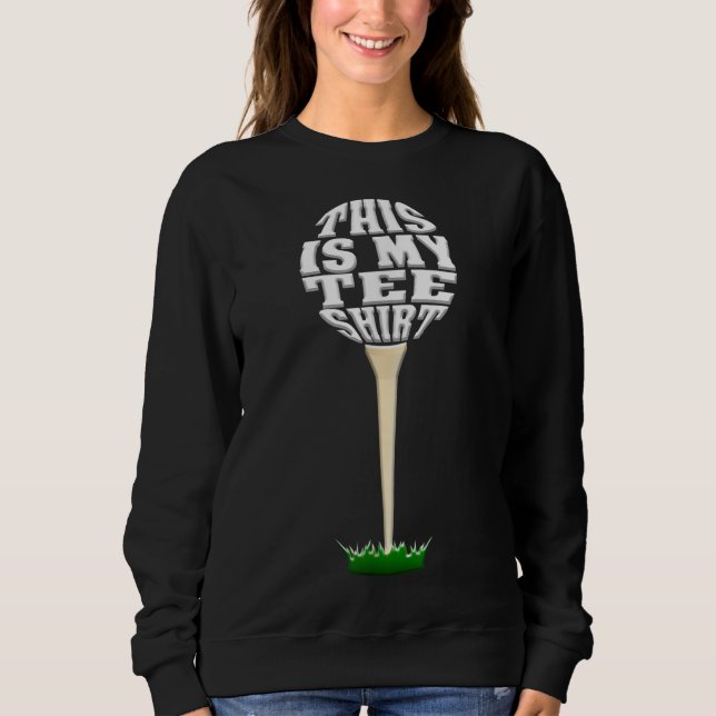 This Proctologist Loves Scissors Golf Cream & Comm Sweatshirt (Front)