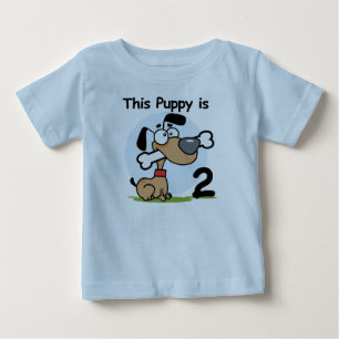 This Puppy 2nd Birthday T shirts and Gifts