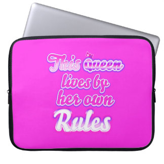 This queen lives by her own rules Electronics Bag
