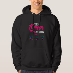 This Queen Was Born On Mai Anniversary Birthday Hoodie