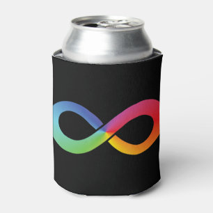 This rainbow infinity design can symbolise so many cooler
