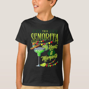 This Senorita Needs A Funny Mexican Cinco De Mayo T-Shirt