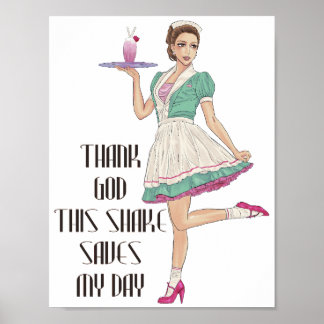 This Shake Saves My Day Poster