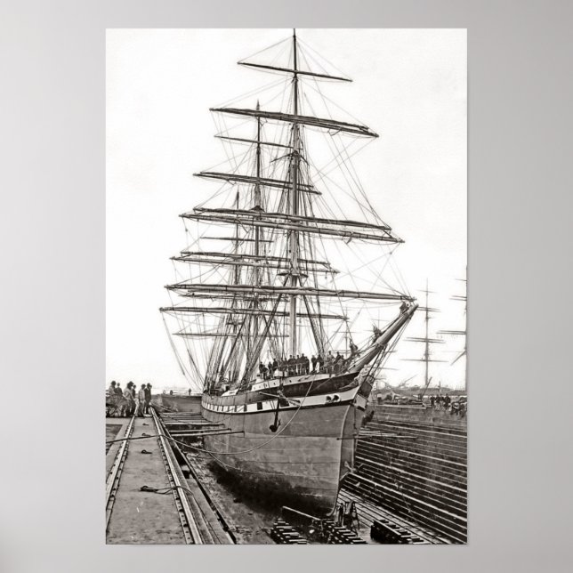 This Ship Talus 1892 Poster (Front)