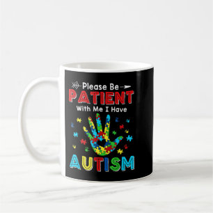 This shirt feature autism puzzle pieces makes the  coffee mug
