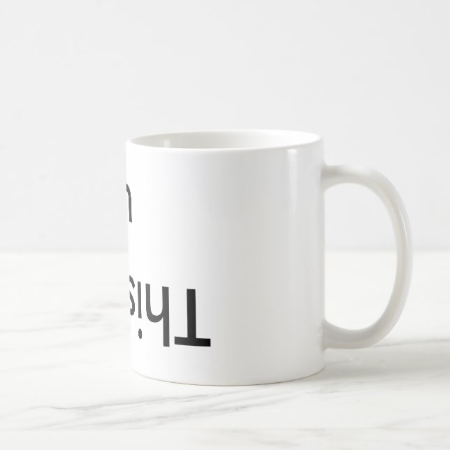 This side up mug (Right)