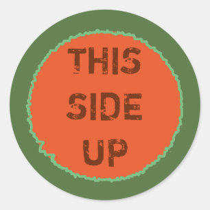 THIS SIDE UP Packing Label