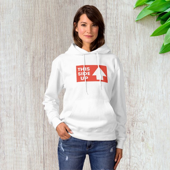 This Side Up Sign Hoodie (Creator Uploaded)