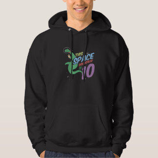 This Space Dinosaur Is 10 Year Old Born 2012 Dinos Hoodie