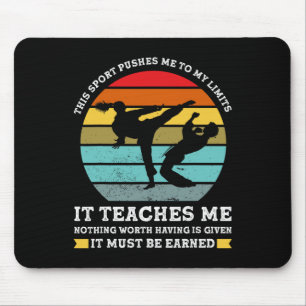 This Sport Pushes Me To My Limits It Teaches Marti Mouse Mat