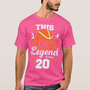 This Sports Legend Is Now 13 Rugby Game 13Th Birth T-Shirt