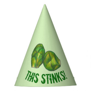 This Stinks! Green Brussels Sprouts Going Away Party Hat
