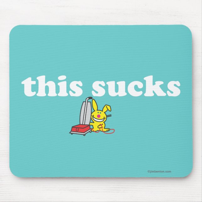 This Sucks Mouse Mat (Front)