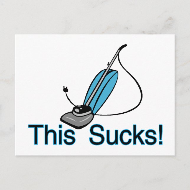 This Sucks! Postcard (Front)