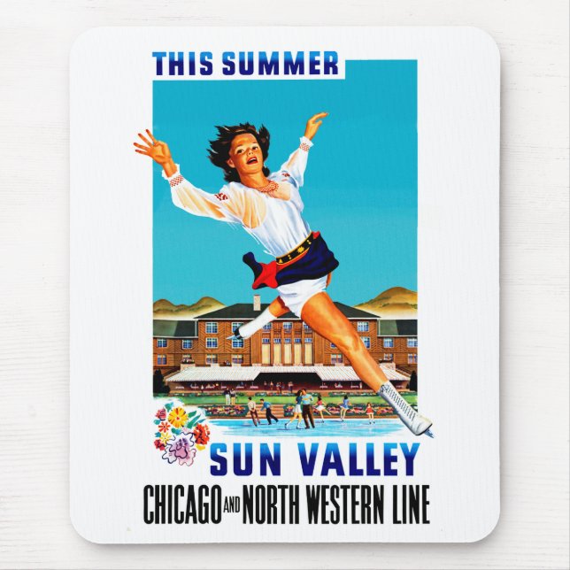 This Summer ~ Sun Valley Mouse Mat (Front)