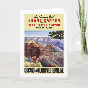 This Summer Visit Grand Canyon Card