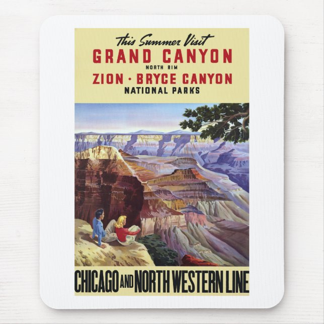 This Summer Visit Grand Canyon Mouse Mat (Front)