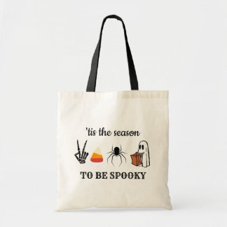 This The Season To Be Spooky Halloween Candy Tote Bag