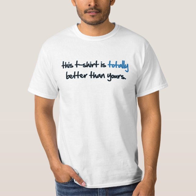 This to t-shir IS… T-Shirt (Front)