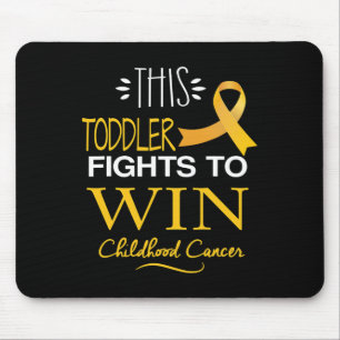 This Toddler to win Childhood Cancer Awareness 1 Mouse Mat