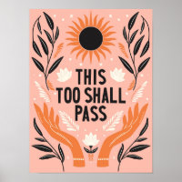 This Too Shall Pass Inspirational 