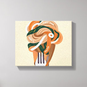 This Too Shall Pasta Canvas Print