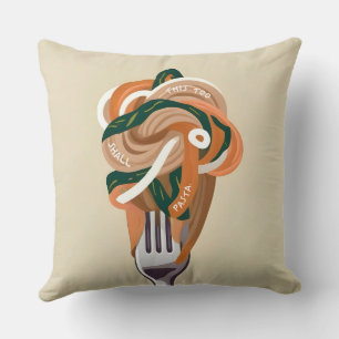 This Too Shall Pasta Cushion