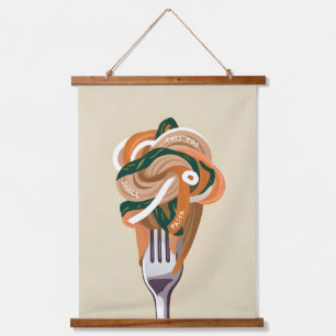 This Too Shall Pasta Hanging Tapestry