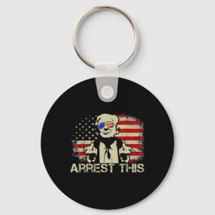 This Trump Fingers Pro Trump Shirt Trump Arrest Th Key Ring