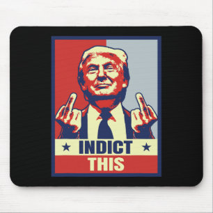 This Trump Pro President Donald Trump Supporter Mouse Mat