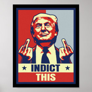 This Trump Pro President Donald Trump Supporter  Poster