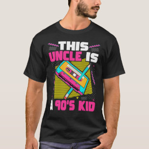 This Uncle Is A 90s Kid 90s Aesthetic Family Reuni T-Shirt