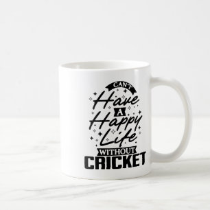 This Unique Design Is An Ideal Choice For Cricket Coffee Mug