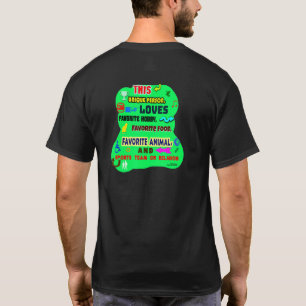 This Unique Person Loves Hobby Food Animal Sports T-Shirt