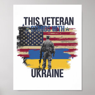 This Veteran Stands With Ukraine 15 Poster