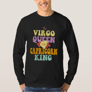 THIS VIRGO QUEEN LOVES HER CAPRICORN KING T-Shirt