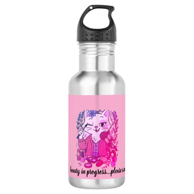 This Water Won't Fix My Eyliner 532 Ml Water Bottle (Front)